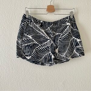 Ann Taylor Loft Leaf Print Shorts